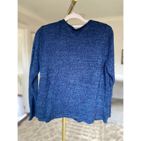 Vintage Christmas Reindeer Cardigan Sweater Parisian Heirloom Collectibles - Picture 3 of 7